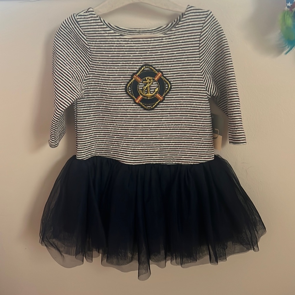 Pastourelle by Pippa & Julie Nautical dress size 2T